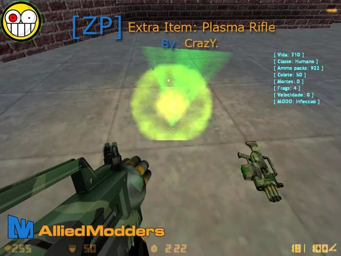 Extra items. Плазма пушка КС 1.6. Модели Plasma Gun для КС 1.6. ZP Extra New. Дополнительные моды для плазма войска.