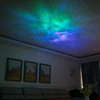 Лазер звездное небо