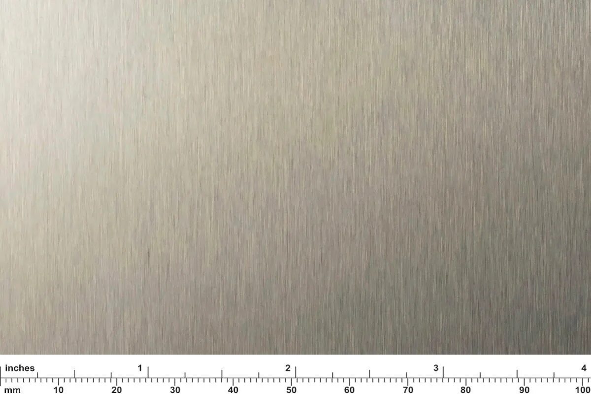 Черная нерж. Черная нерж. Металл для сублимации сатин. Brushed stainless steel в цвете gold х25. Серебро brushed silver 600*300*0,55мм su34.