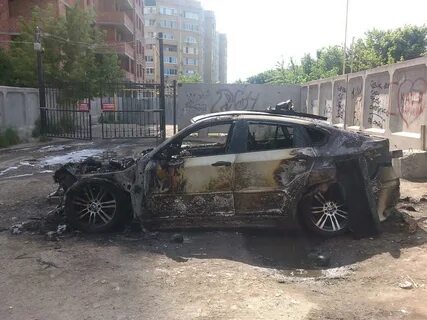 Бмв сгорела