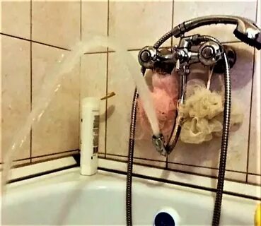 Сорвало кран в ванной