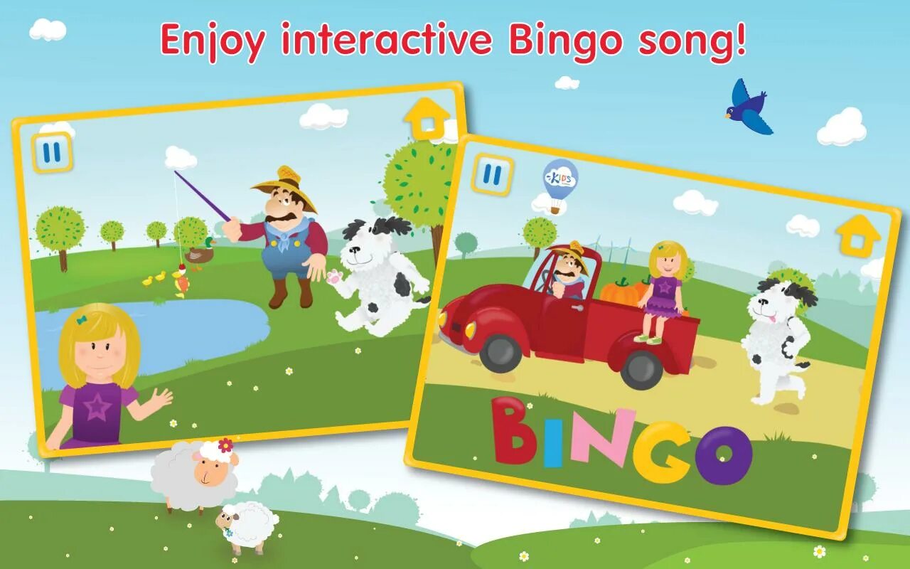 Текст песни bingo bingo baby. Bingo Song. Bingo Song for Kids слова. Bingo Song for children Kids. Приложение Bingo + more Nursery Rhymes & Kids Songs.