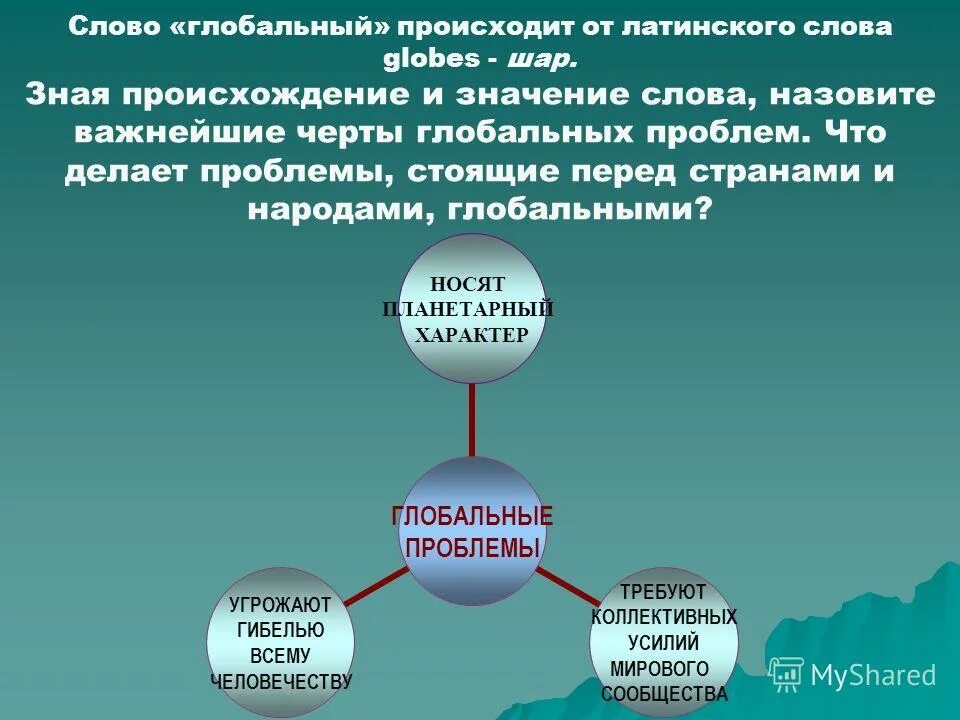 Слово глобально