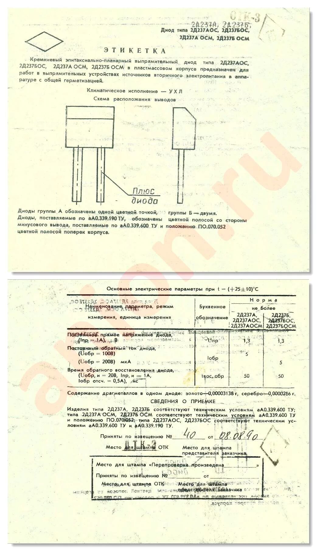 Драгметалл д237б. Диод д237а. диод 237б. диод 2д237а1/пм. д237б характеристики диода.