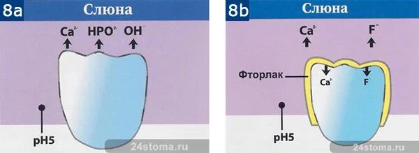 Влияет на зубную эмаль на