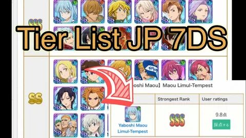 Seven deadly sins tier list