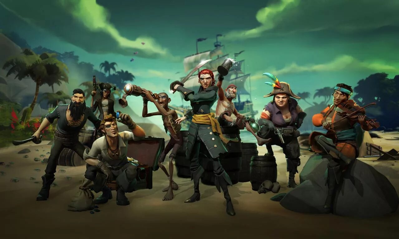 Игра Sea of Thieves. Игра про пиратов Sea of Thieves. Sea of Thieves море. Sea of Thieves геймплей.