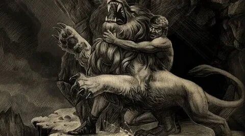 Геракл и немейский лев