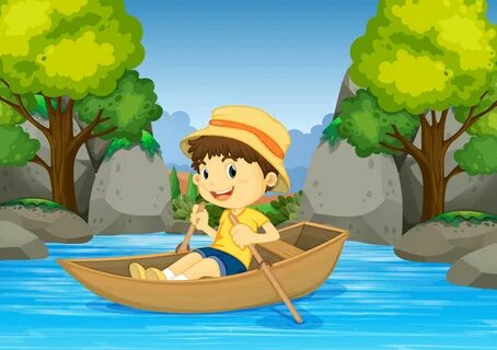 They are in the river