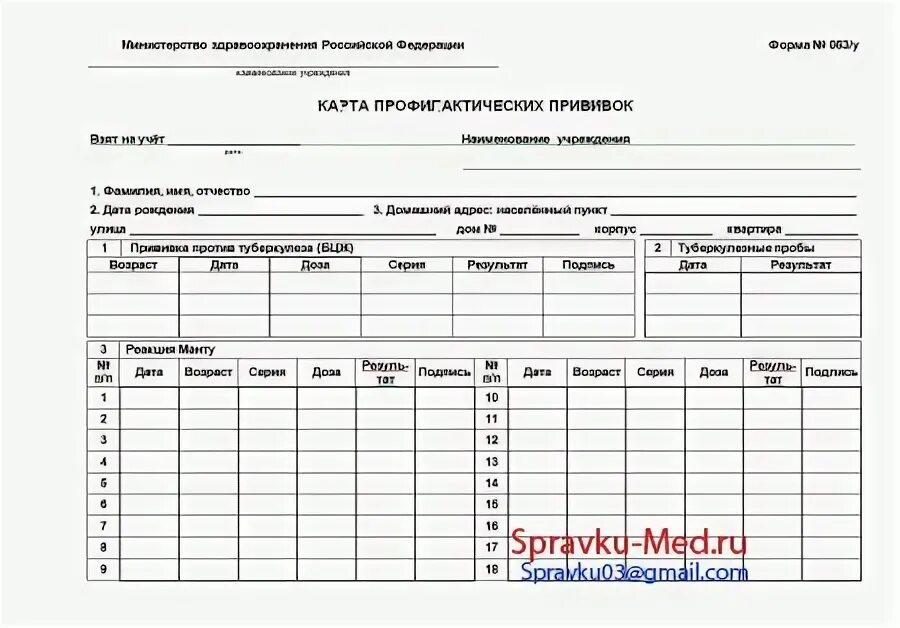 Ф 063 у карта профилактических прививок. Карта прививок 063/у. Прививочная форма 063. Карта проф прививок форма 63. Карта профилактических прививок форма 063/у заполненная.