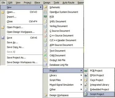 Project scripts