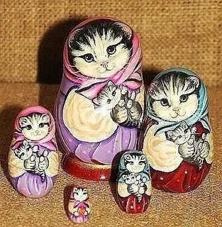 Кошка матрешка стих оригинал