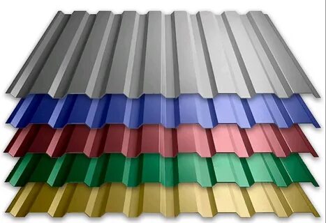Профнастил оцинкованный с покрытием полиэстер нс35