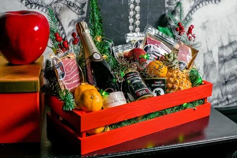 Новогодний продуктовый подарок