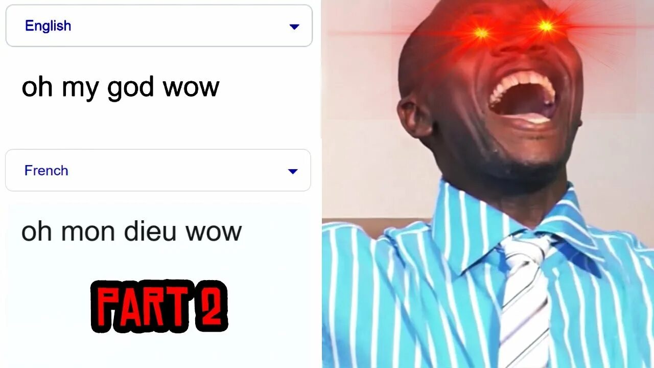 Try my god. Try my god