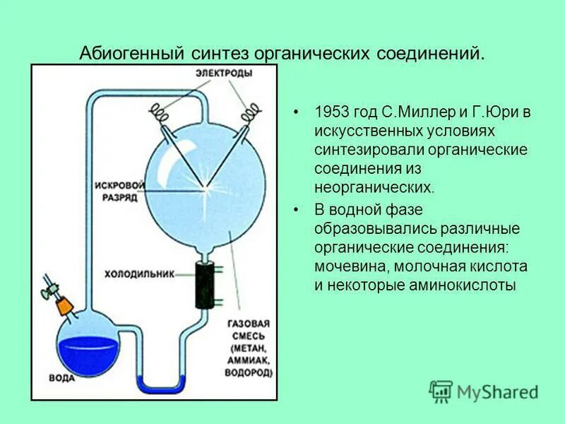 4 абиогенный синтез