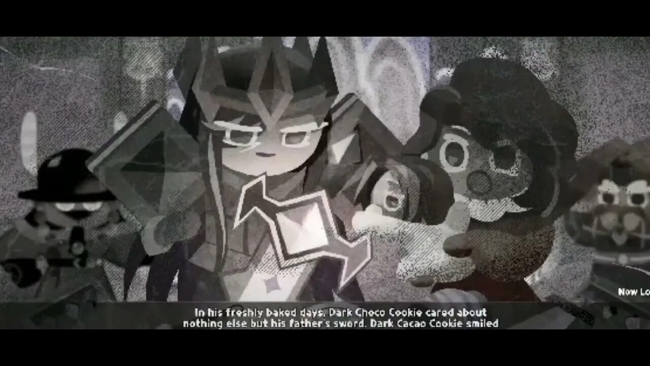 Dark cocoa cookie
