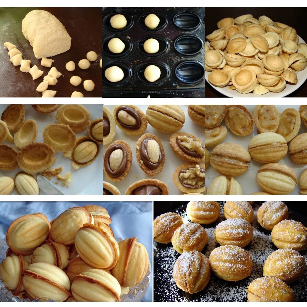 Как делать орешки со. Орешки мишель. Орешки со сгущенкой. Орешки с вареной сгущенкой. Как делать орешки со.