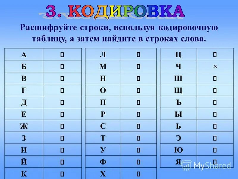 найди слово. задание шифровальщик. слова связаны с информатикой. связанные таблицы. слова связанные с пдд.