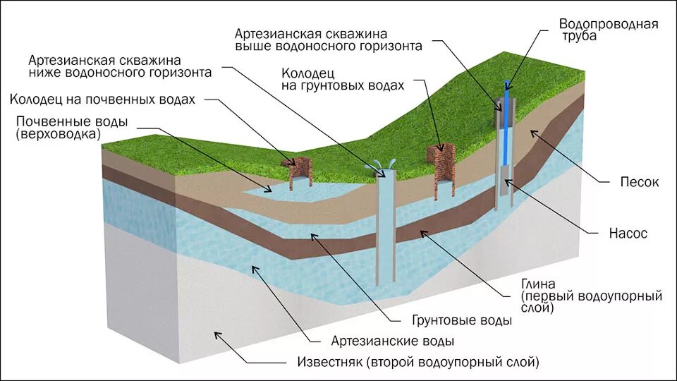 Найти водяную жилу