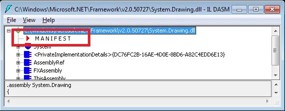 Assembly dll. Net assembly.