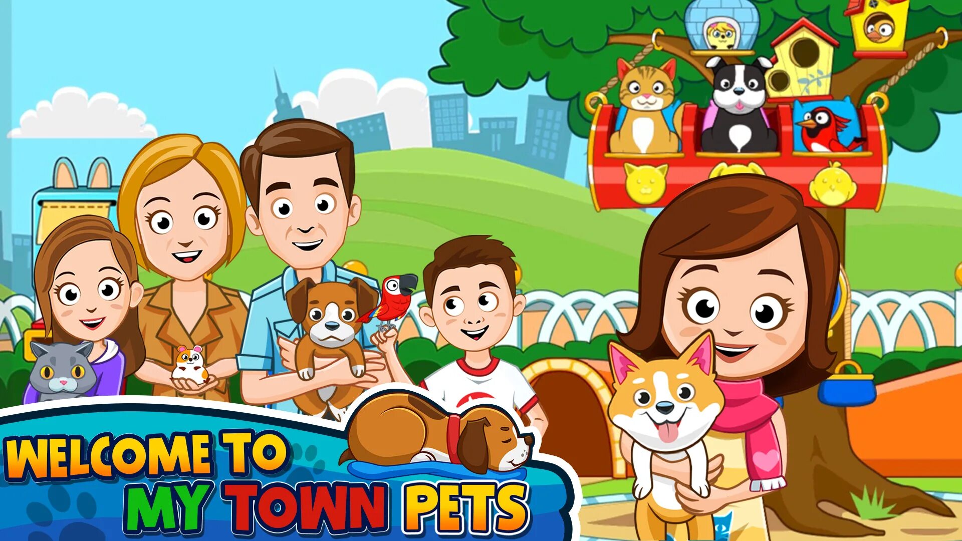 My Pets игра. Город питомцев игра. My Town : Pets. My Town животные.