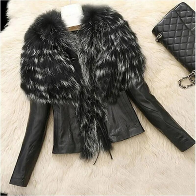 Искусственная кожа и мех. Glabor leather fur куртки 2015 зима. кожанаяскуртка сммехом. кожаная куртка с мехом женская. кожаная меховая куртка женская.