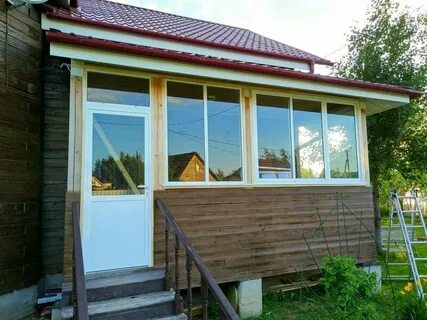 Сделать окна на веранду своими руками