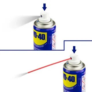 Можно смазать цепь wd 40
