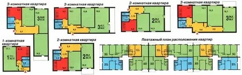 Планировка квартир 9 этажек