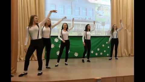 Танец 8 класс девочки
