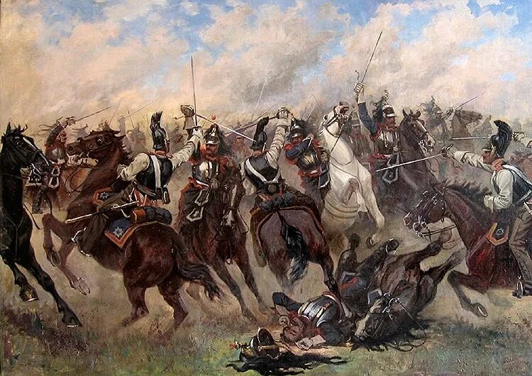 Битва атака. Атака конной гвардии мазуровский. сражение кирасир 1812 год бородино. атака кирасир 1812.