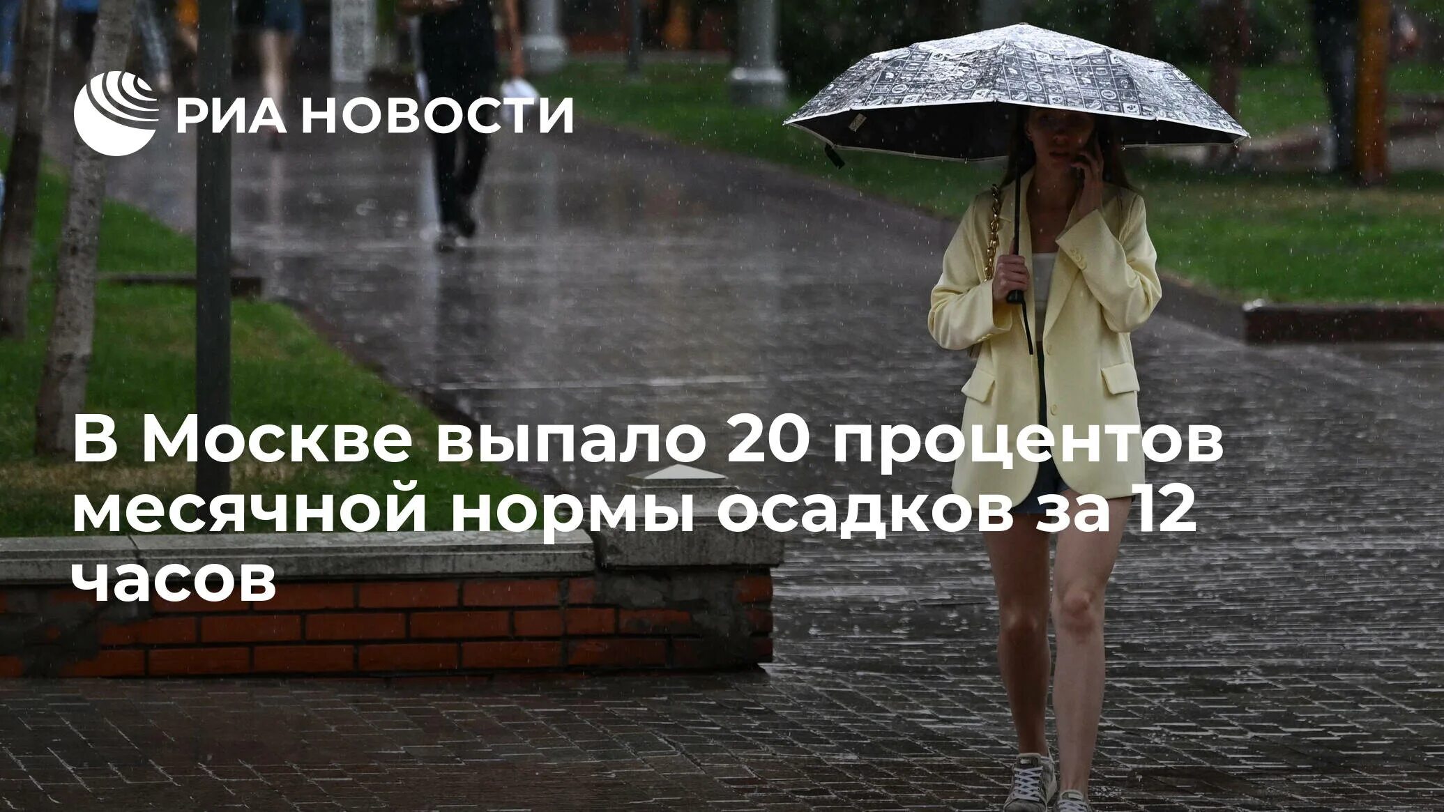 В москве выпала месячная норма осадков. В москве выпала месячная норма осадков