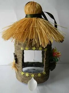 Кормушка для птиц из бутылки своими руками