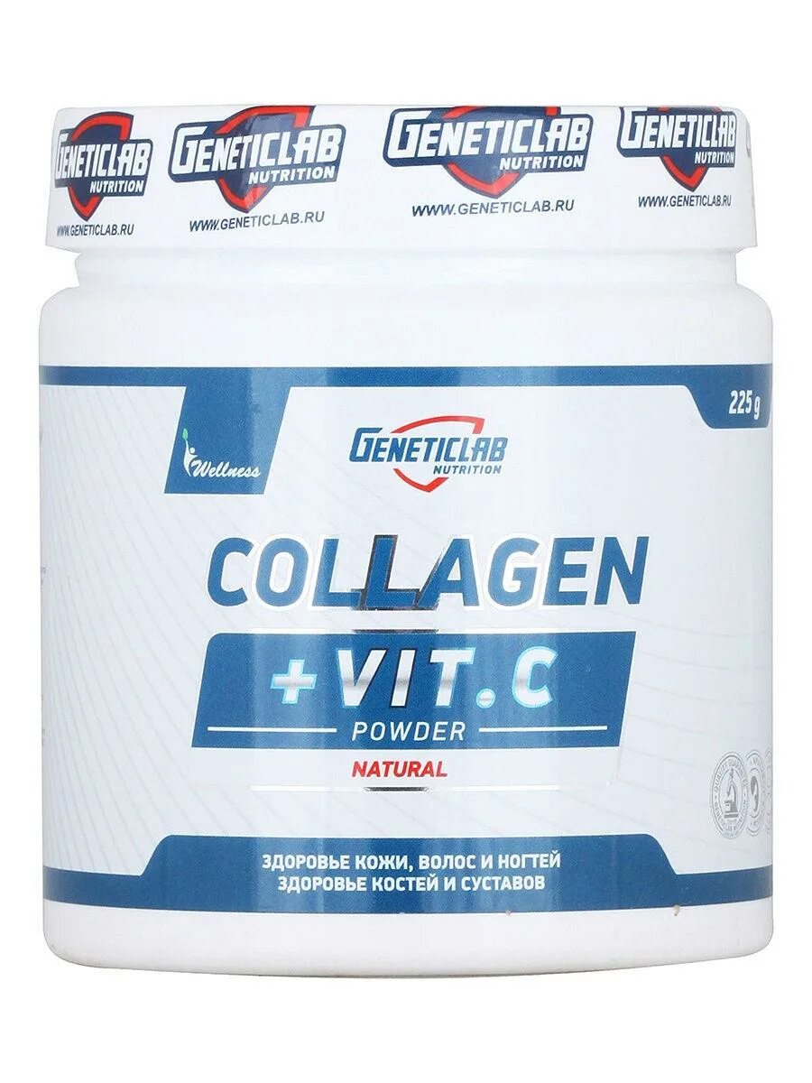 Вит ап коллаген. Geneticlab Collagen + Vit.c 225g (225 г. Коллаген geneticlab. Коллаген генетик Лаб. Geneticlab Nutrition - Collagen Plus Vit. C (225гр) нейтральный.