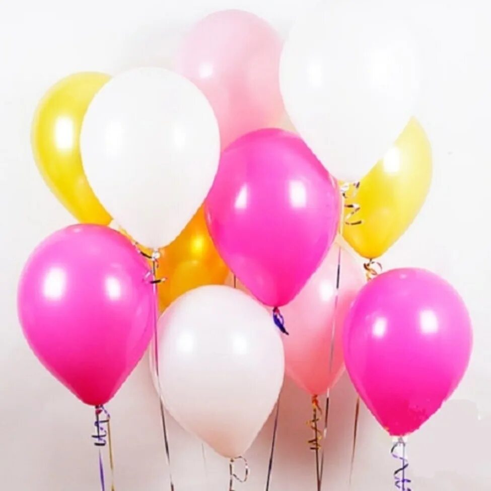 Купить гелиевые шарики. Воздушный шарик. Розовые шарики воздушные. Шары розовые и желтые. Яркие воздушные шары.