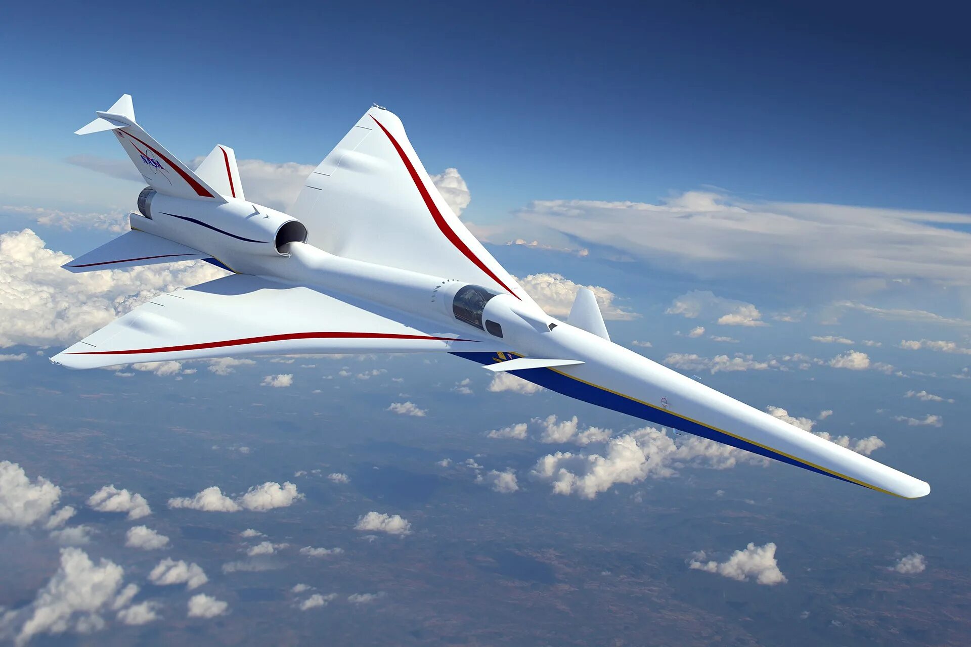 Почему самолет сверхзвуковой. X-59 QUESST. X-59 Supersonic Jet. Lockheed Martin x-59 QUESST.