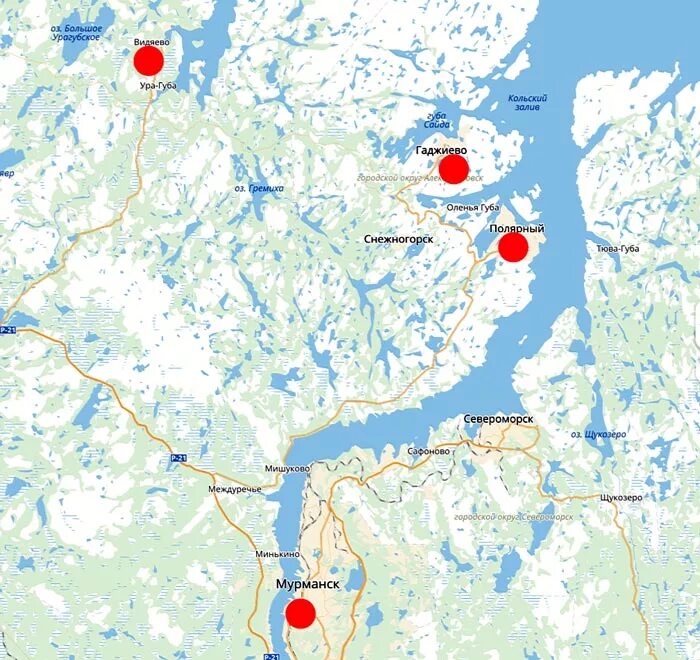Гаджиево на карте. Оленья губа Мурманская область на карте. Снежногорск Мурманская область на карте Мурманской области. Снежногорск на карте Мурманской. Снежногорск Мурманская область на карте.
