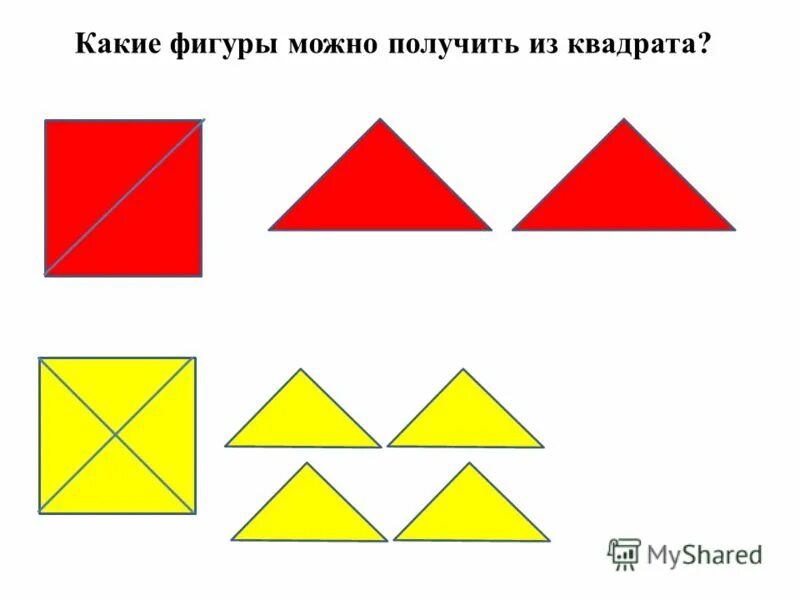 Какие фигуры можно