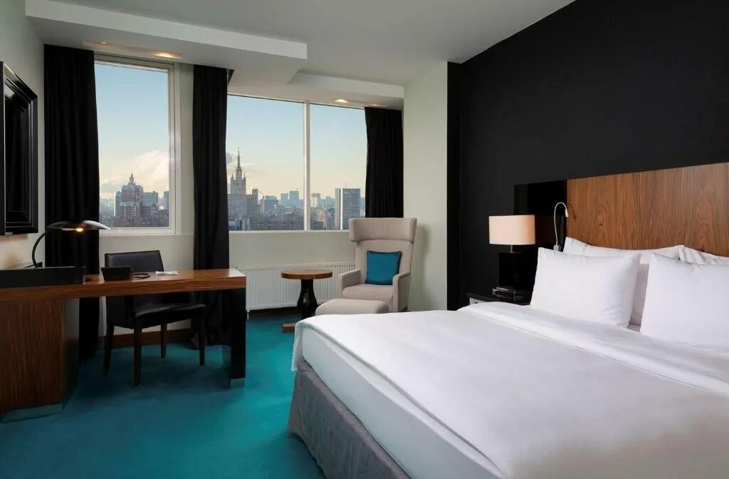 Гостиная номера категории Полулюкс Picture of Radisson Blu Resort & Congress C