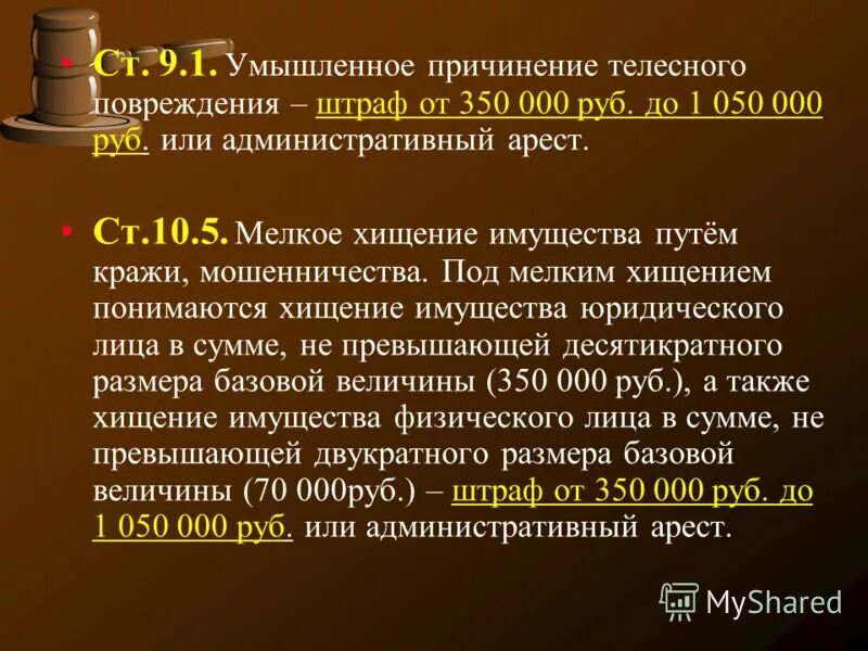 Умышленное административное правонарушение