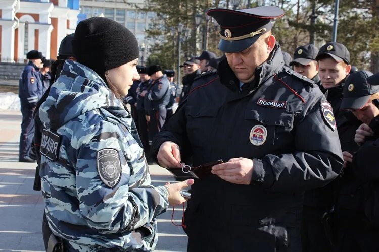 Подразделения по охране общественного порядка. Наряд полиции. ППС Хабаровск. Инструктаж нарядов патрульно-постовой службы полиции.