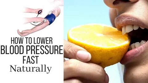 Lower pressure