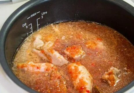 Чахохбили из курицы в мультиварке