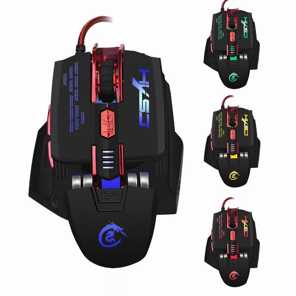 7d game mouse. 4000dpi оптическая проводная игровая мышь. Игровая мышь 7d Gaming Mouse. Мышь HXSJ h300 драйвер. Мышь игровая HXSJ 7.