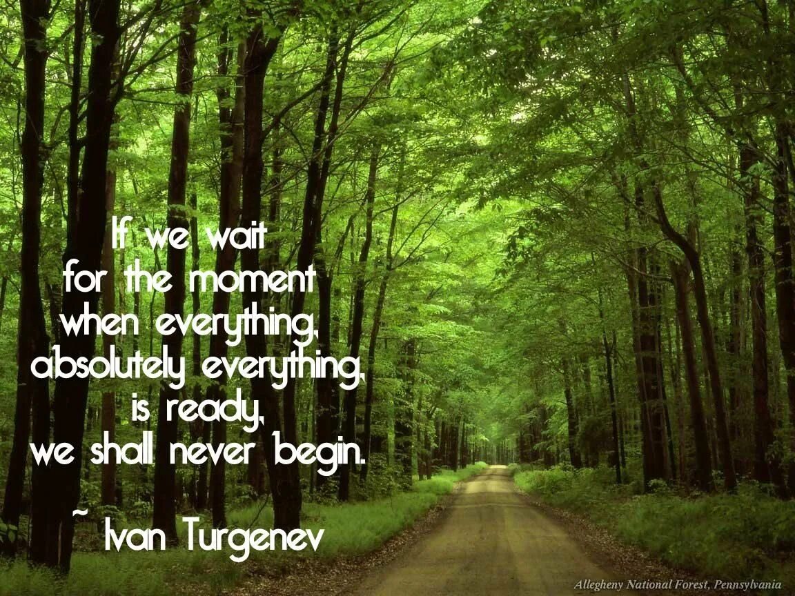 When everything changes