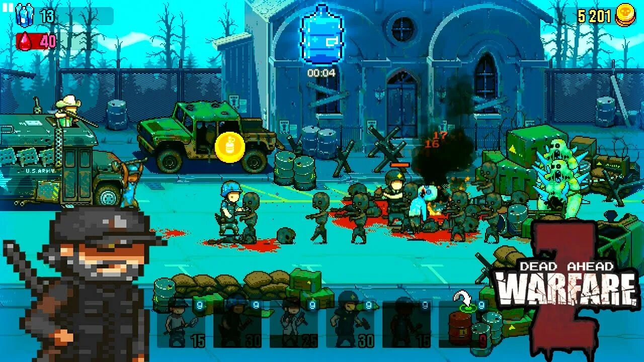 Dead ahead Zombie Warfare юниты. Дед Эхед зомби варфейр. Юниты zombie warfare