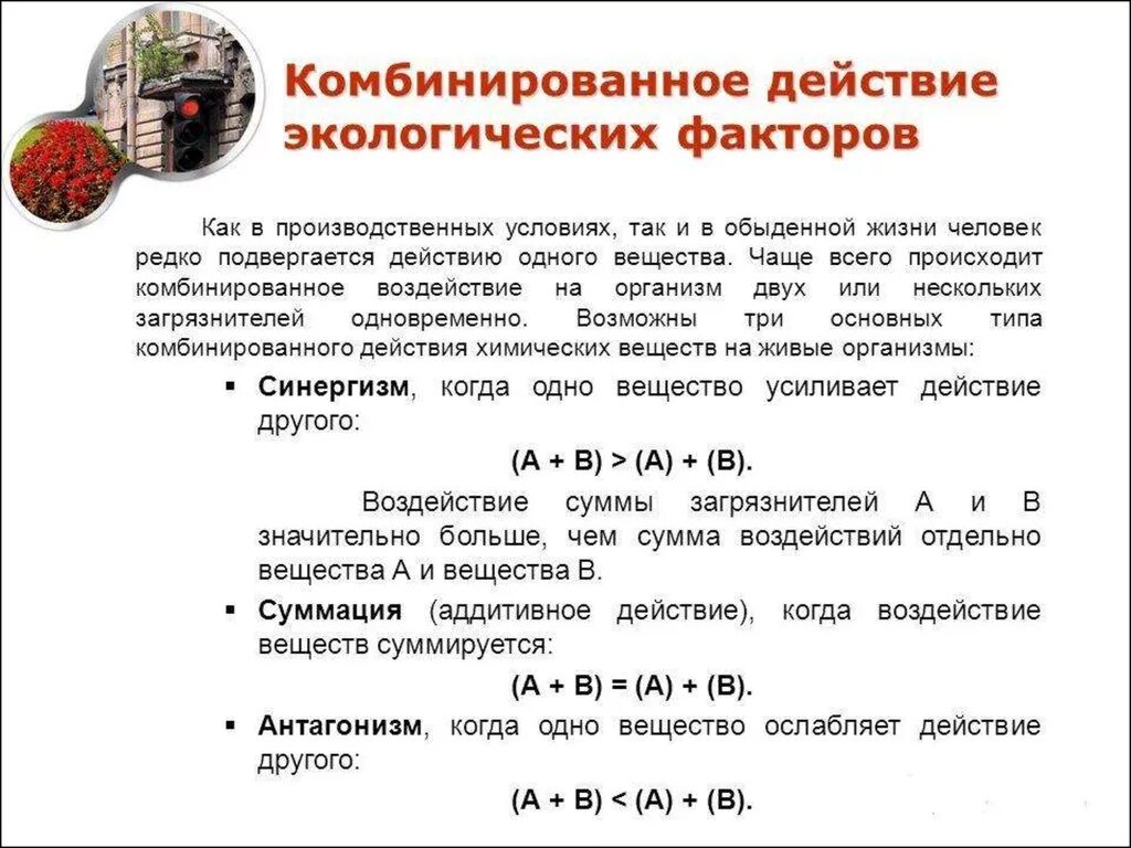 Вещество усиливающее действие. Виды комбинированного действия вредных веществ. Комбинированное действие химических веществ. Комбинированное воздействие вредных веществ. Комбинированное воздействие химических веществ на организм.