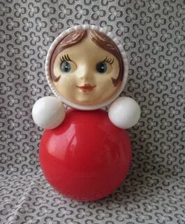 Игрушка кукла неваляшка