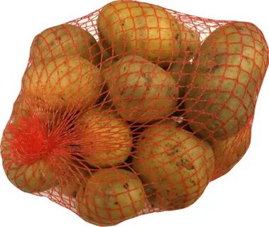 Картофель в сетке